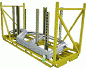 Custom Steel Rack Returnables
